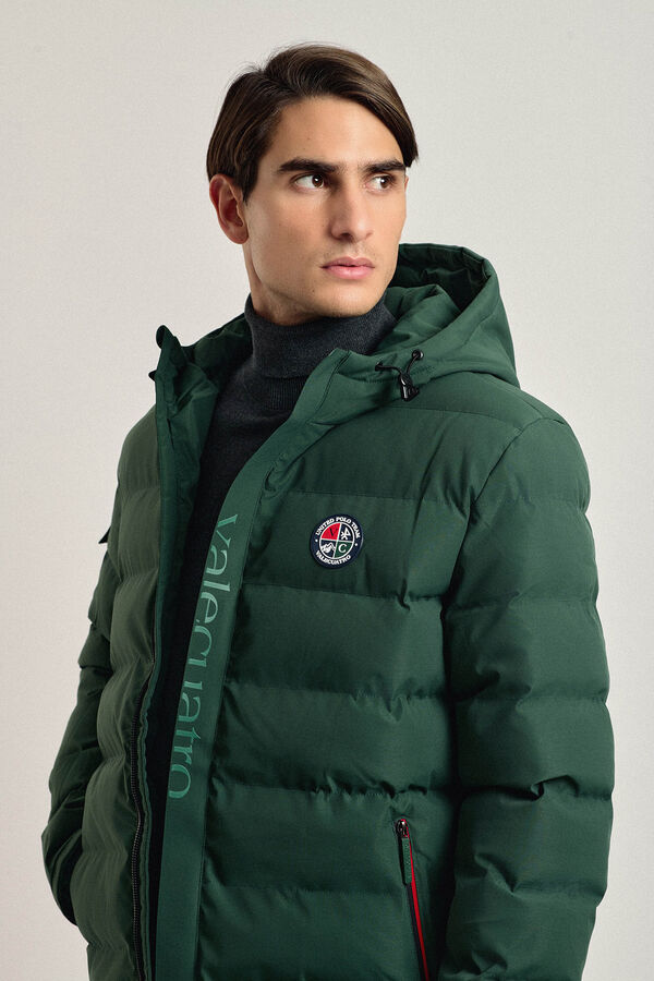 Valecuatro Chaqueta acolchada Emboss color kaki Kaki