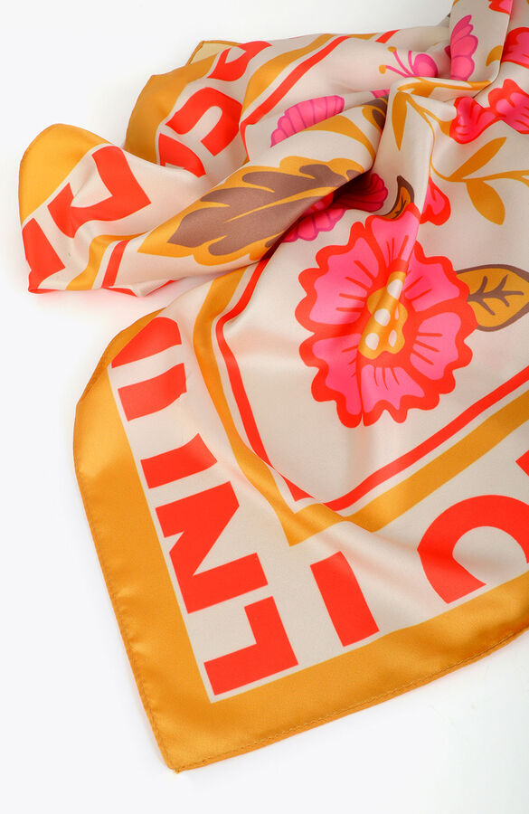 Lola Casademunt Len&ccedil;o acetinado Amarelo