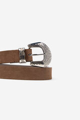 Cortefiel Mole cowboy belt Beige