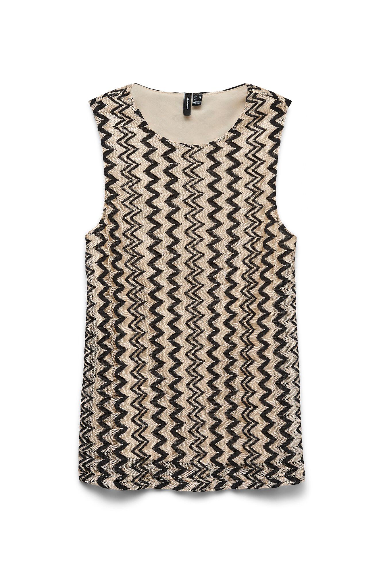 Vero Moda Top sem mangas gola redonda