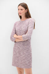 Cortefiel tweed dress Multicolour