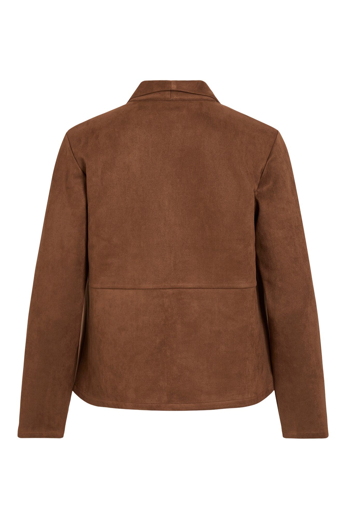 Vila Open faux suede jacket