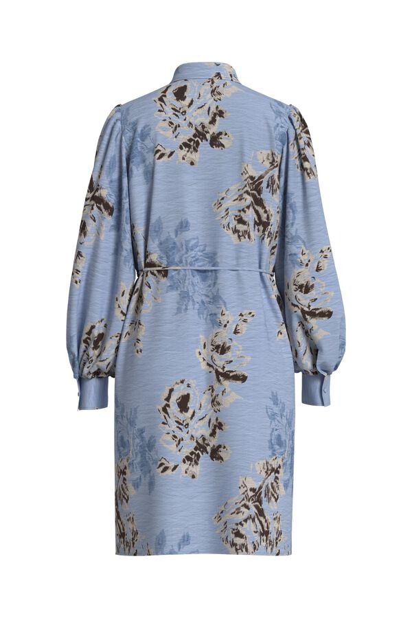 Vila Shirt dress with belt Blue