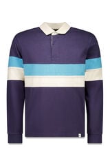 Cortefiel Polo rugby bloques Azul marino
