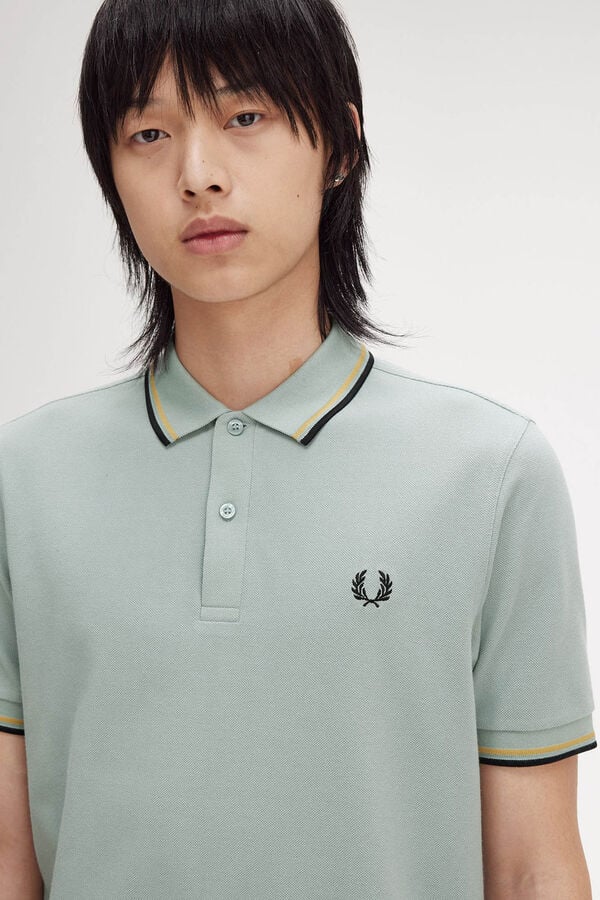 Fred Perry Polo con dos tonos Fred Perry Azul