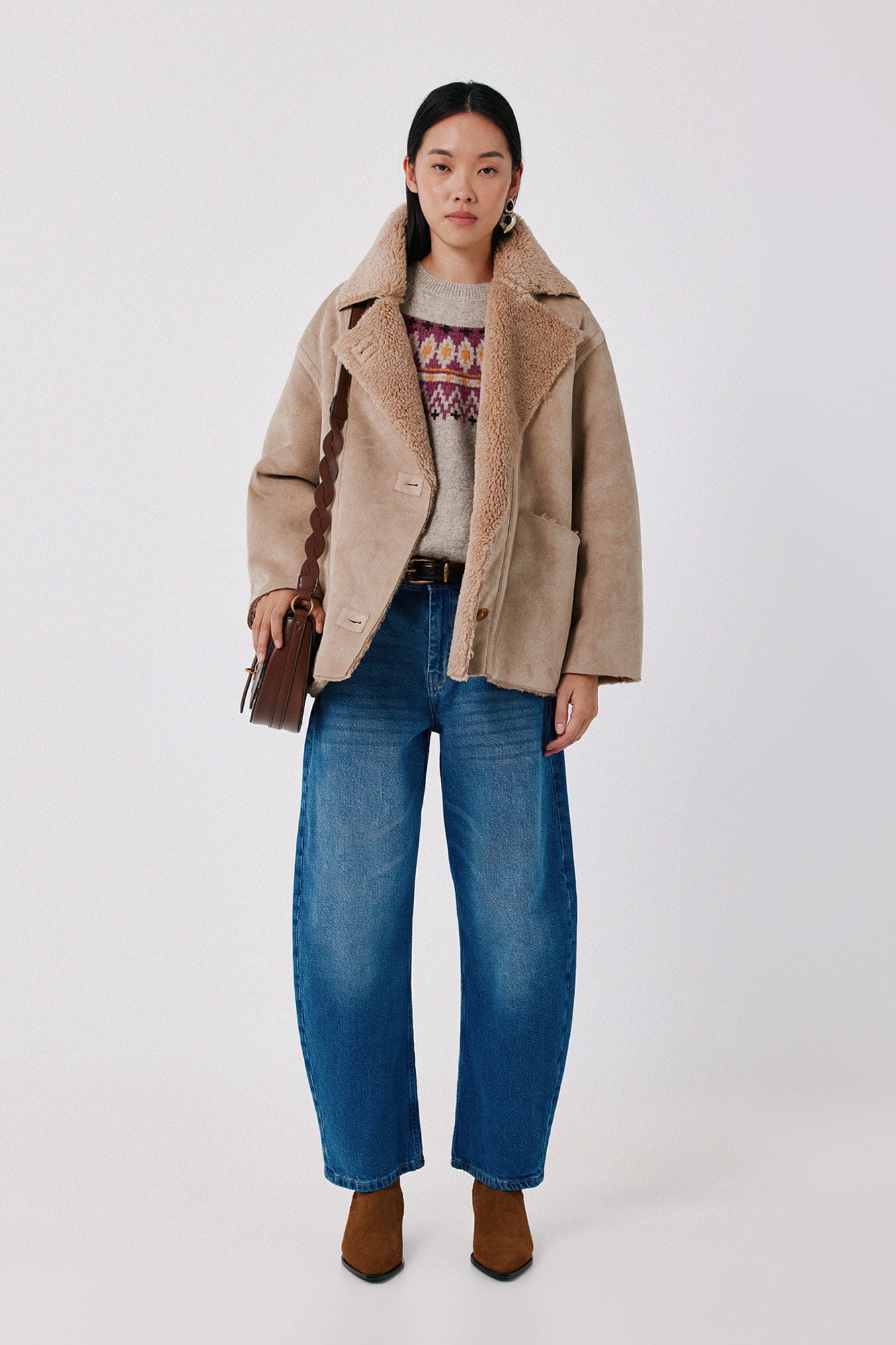 Cortefiel Double-faced jacket