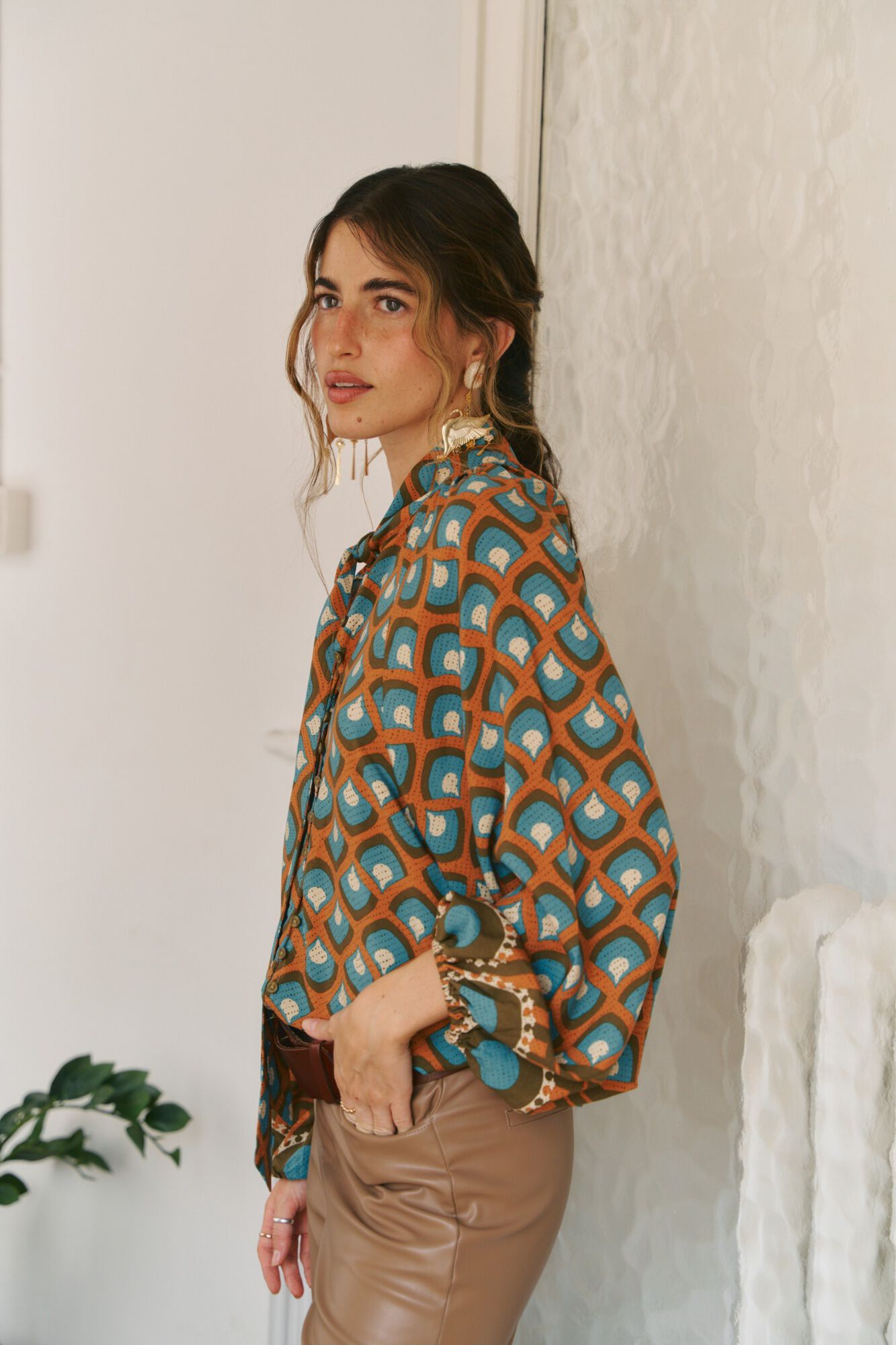 Jaase Blusa fluida Bianca