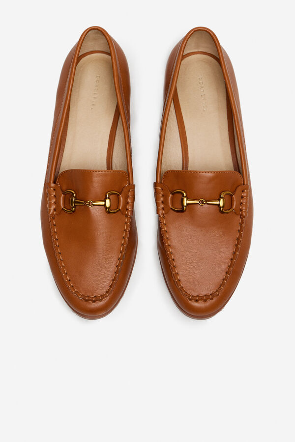 Cortefiel Chain loafer Nude