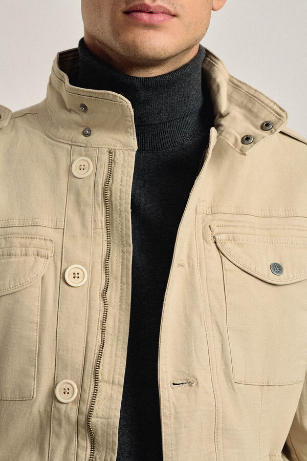 Valecuatro Valecuatro safari jacket in beige Beige