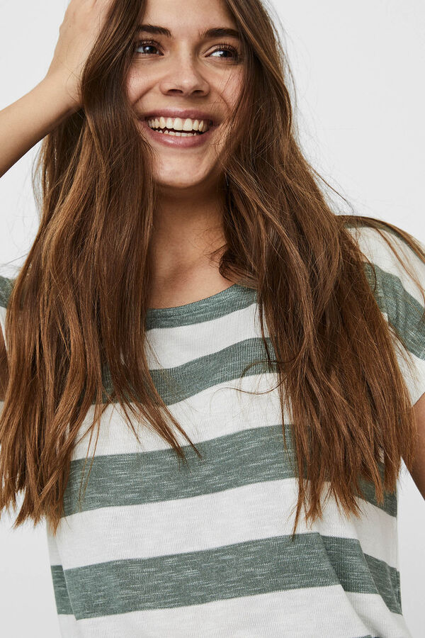 Vero Moda Camiseta de manga corta Green