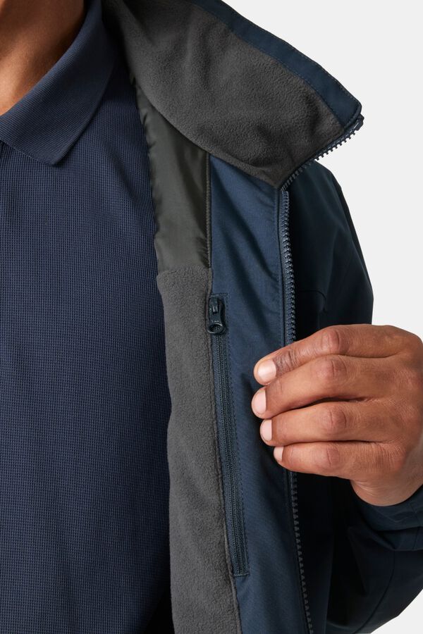 Helly Hansen Crew 2.0 mid-layer jacket Navy