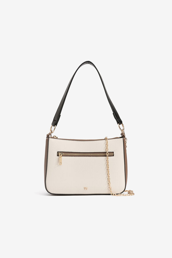 Vilanova Cartera Bandolera Tricolor Beige
