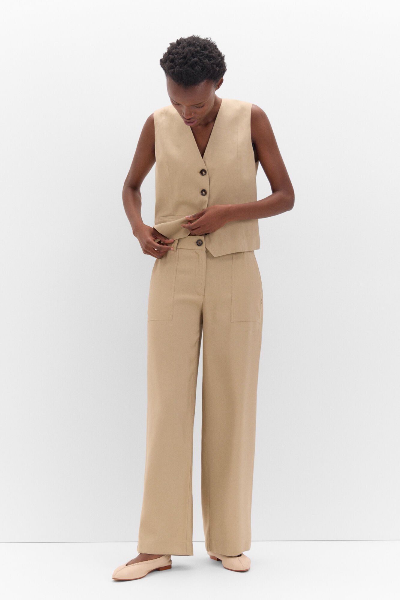 Cortefiel rebajas pantalones mujer 2025
