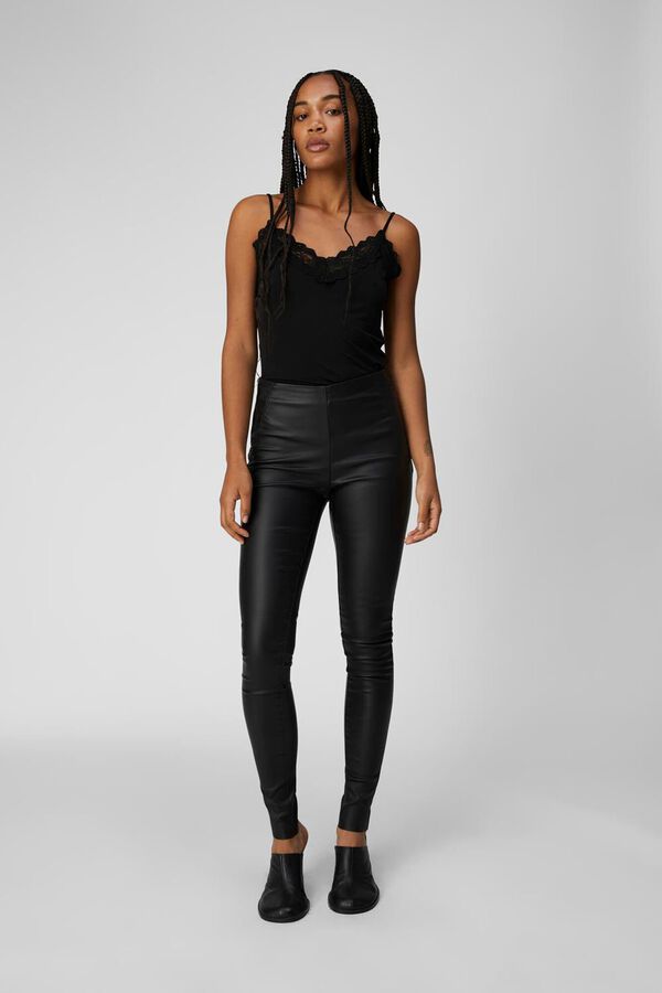 Object Leggings enceradas Preto