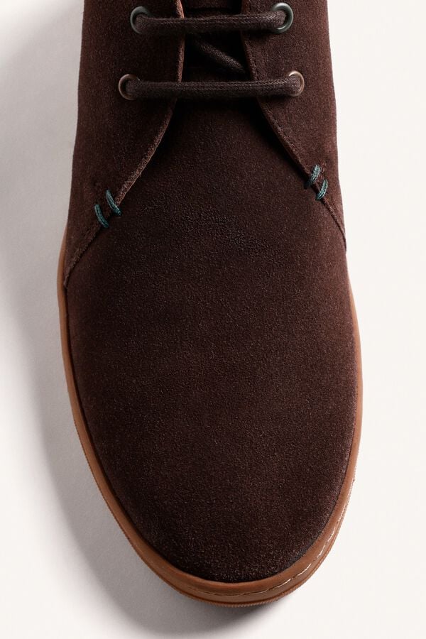 Gioseppo Botins de pele Castanho