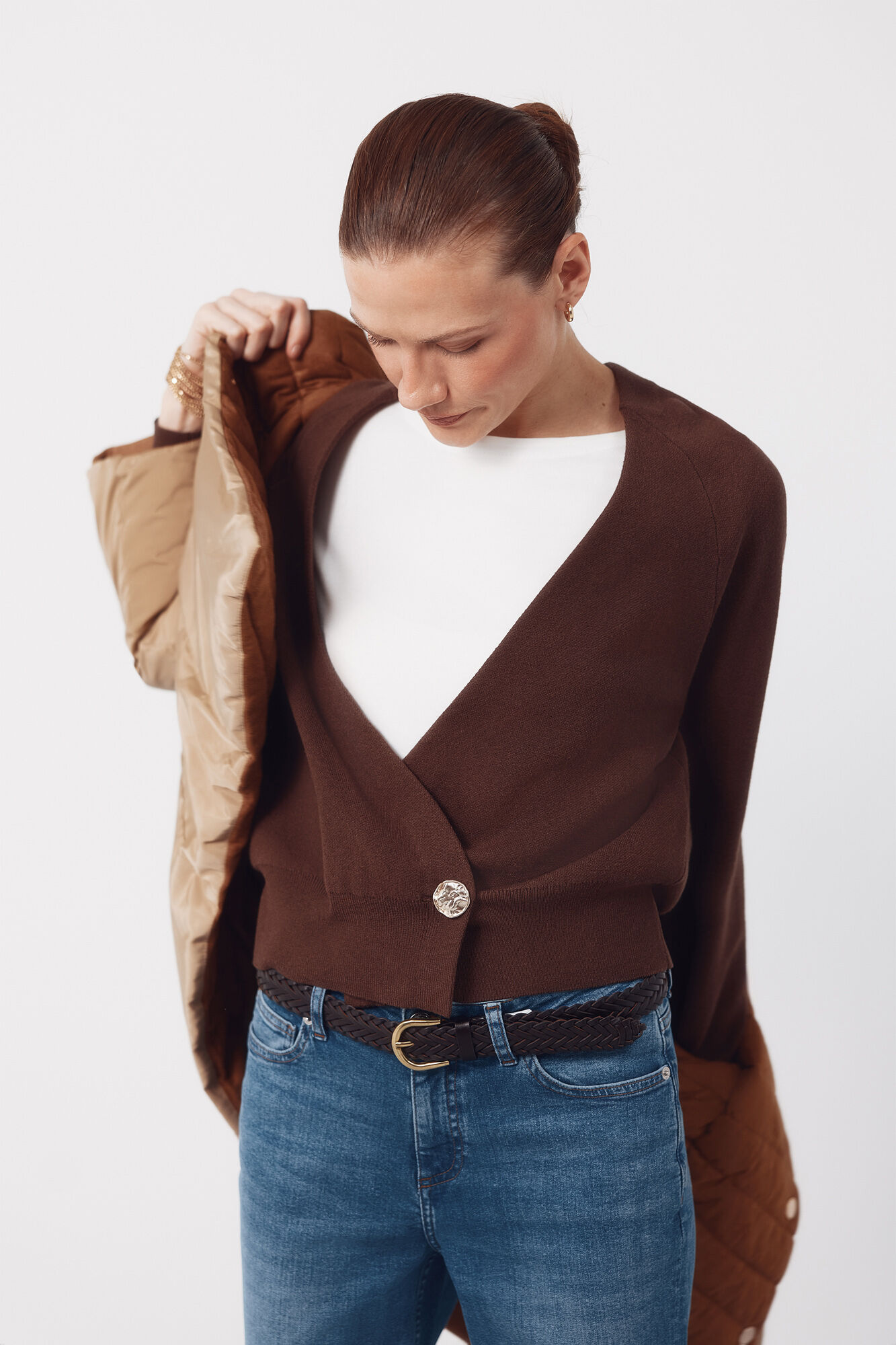 Cortefiel Reversible quilted jacket