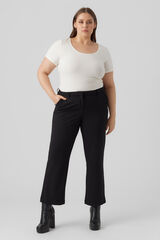 Vero Moda Curve Calça comprida reta curva Preto