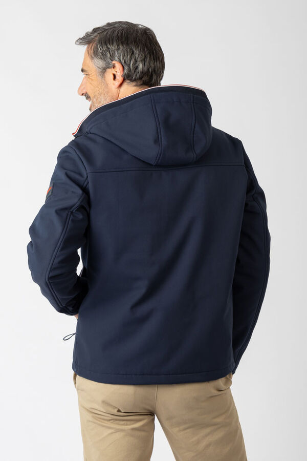 Privata Casaco softshell com capuz Azul