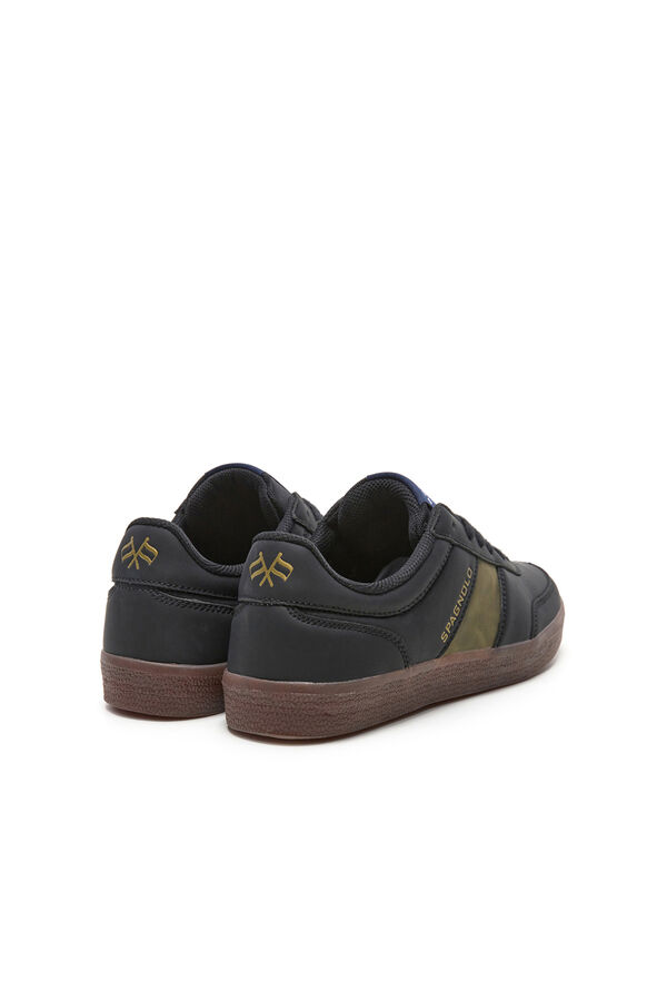 Spagnolo Chinelos de quarto casuais de lazer Preto