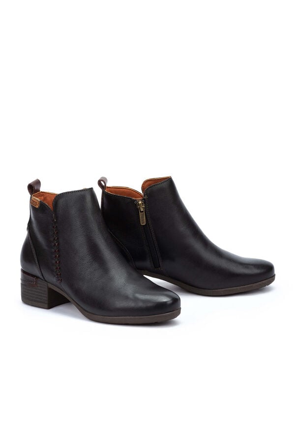 Cortefiel Málaga ankle boot Black