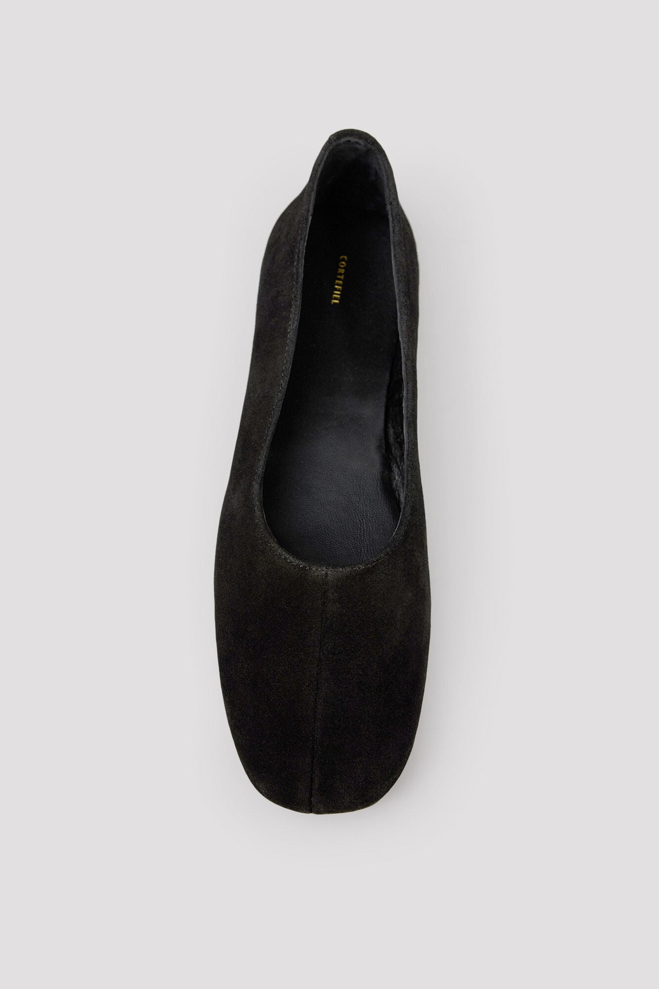 Cortefiel Leather ballet flats