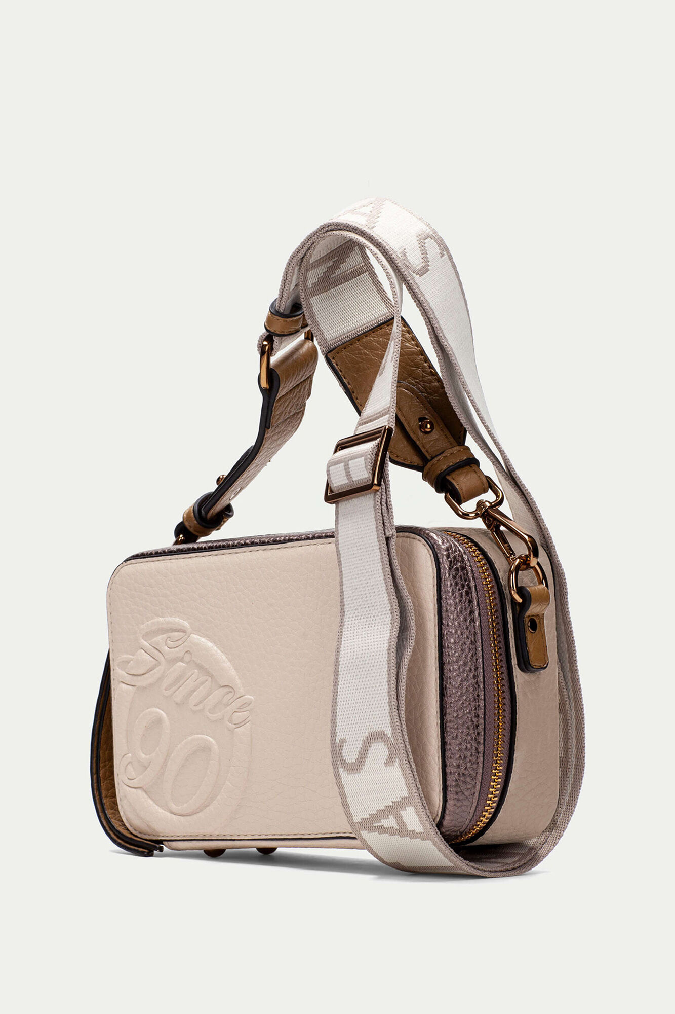 Hispanitas Desde 90 bolsa de mala de tiracolo com fecho-&eacute;clair