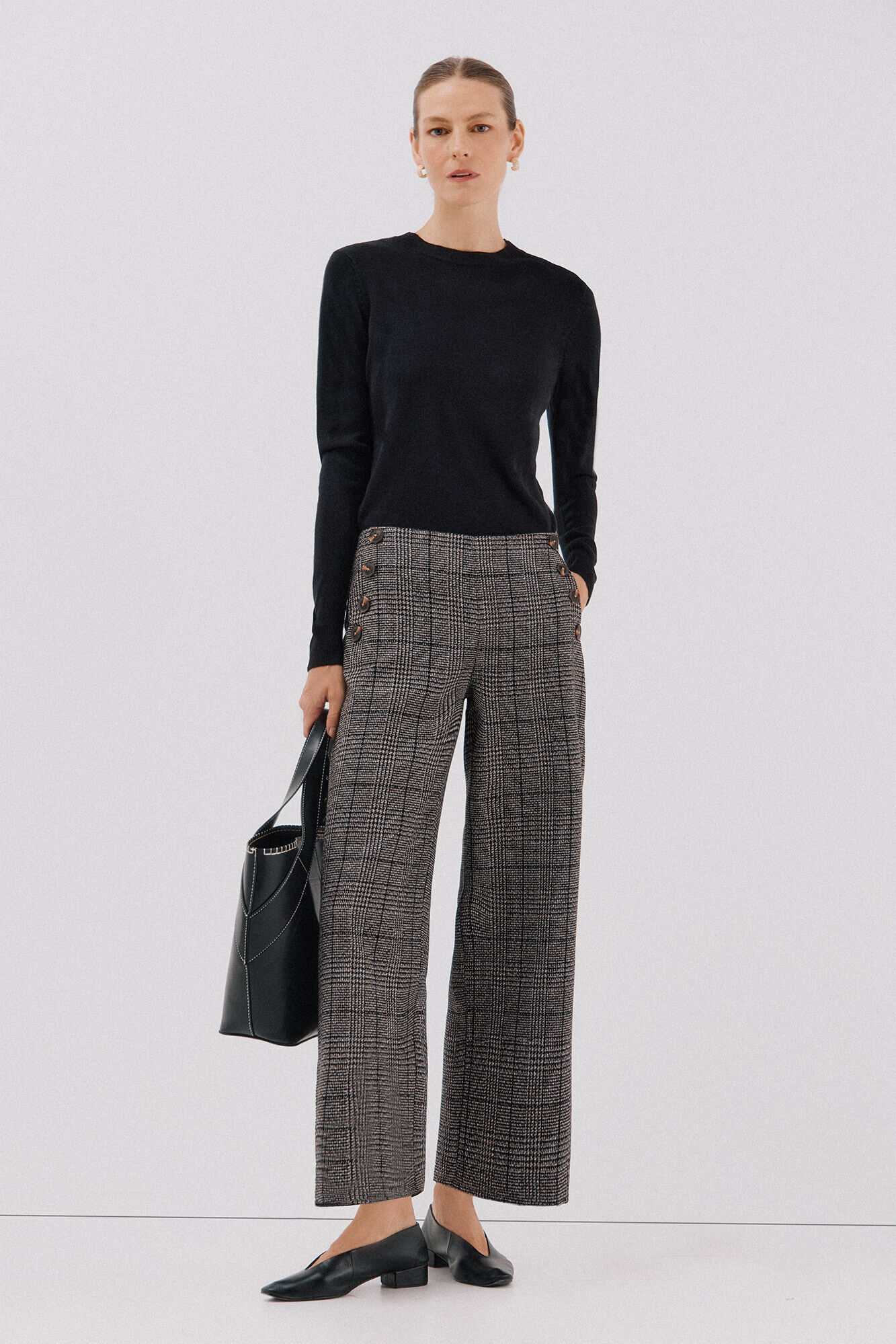 Cortefiel Basic boxy jersey