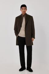 Cortefiel Coat removable lining Camel