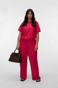 Vero Moda Curve Cal&ccedil;a comprida bordada tamanho grande