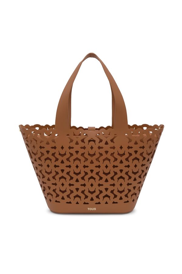 Tous Bear Shock large basket bag Beige