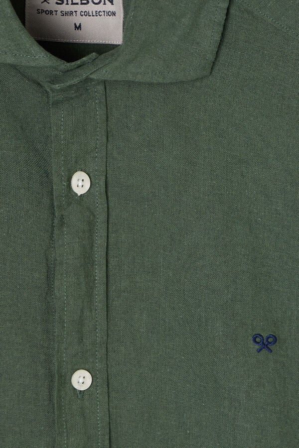 Silbon Camisa sport soft Verde