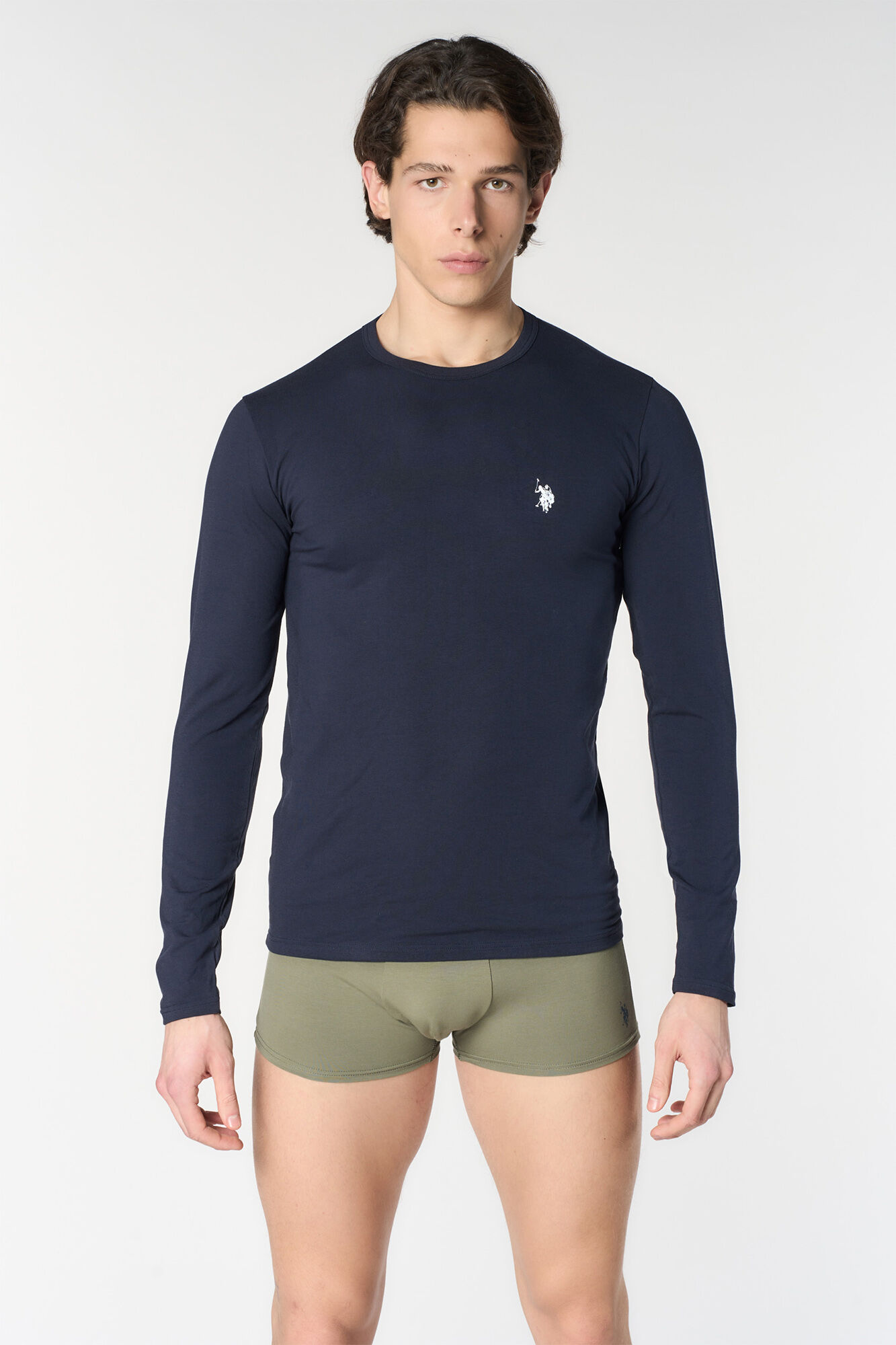 Us Polo T-shirt de manga comprida