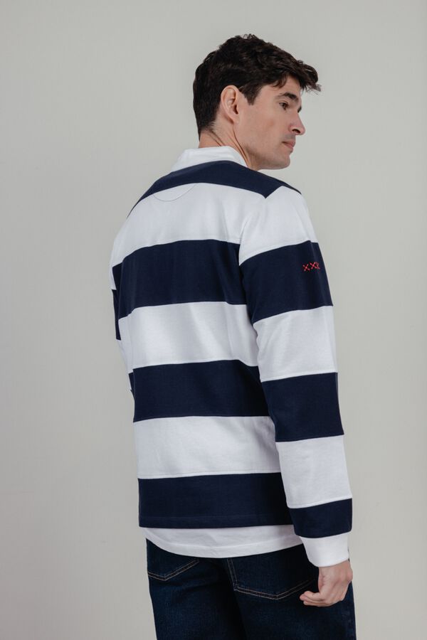 elPulpo Rugby polo shirt Navy