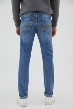Cortefiel Slim fit jeans Royal blue