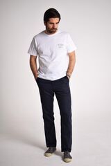 Cloking Linen cargo trousers Blue