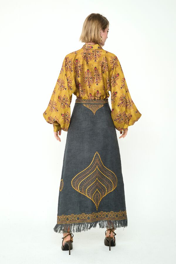 Panambi Printed shirt LENSE Gold