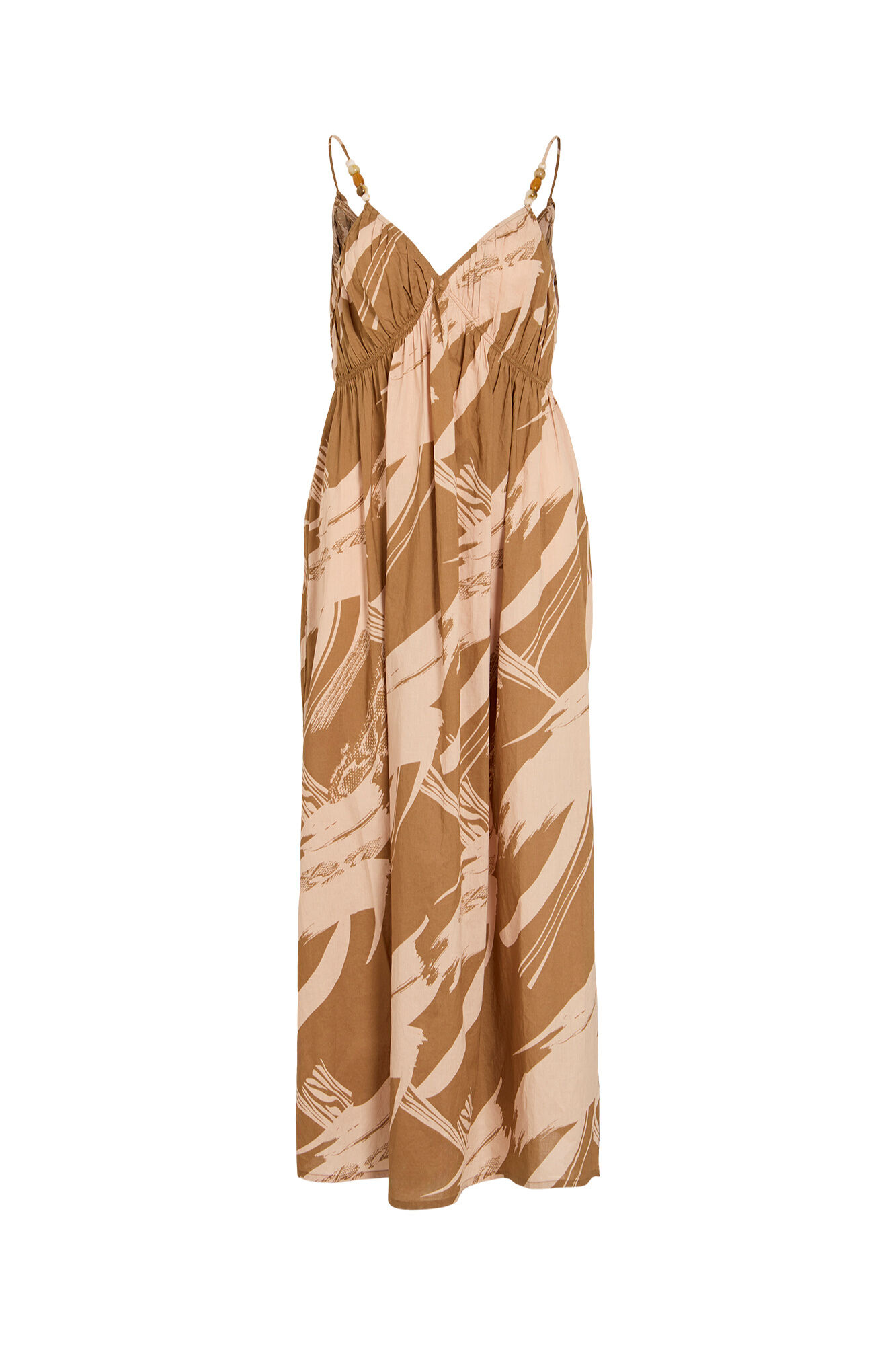 Vila Vestido largo estampado