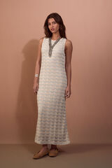 Slowlove Vestido b&aacute;sico estructura Azul