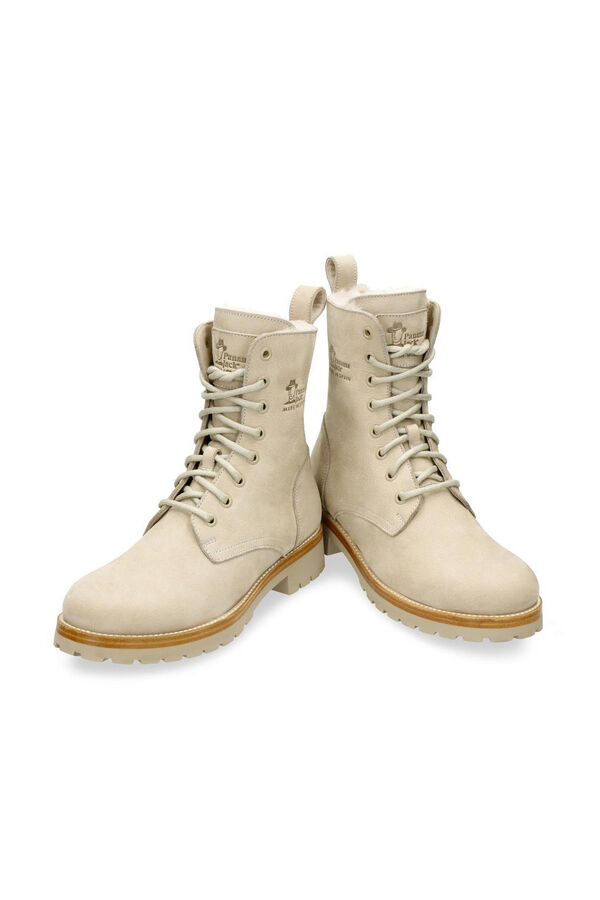Panama Jack Flat women's boot Beige