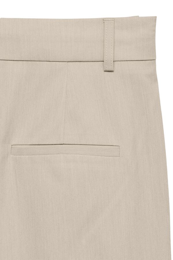 Vero Moda Tailored long trousers Beige