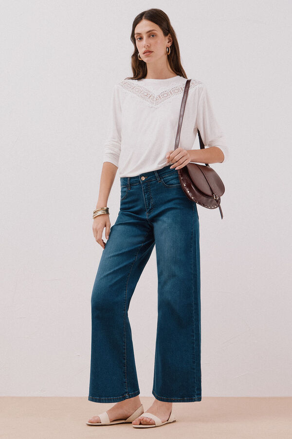 Cortefiel Sensational marine jeans Blue