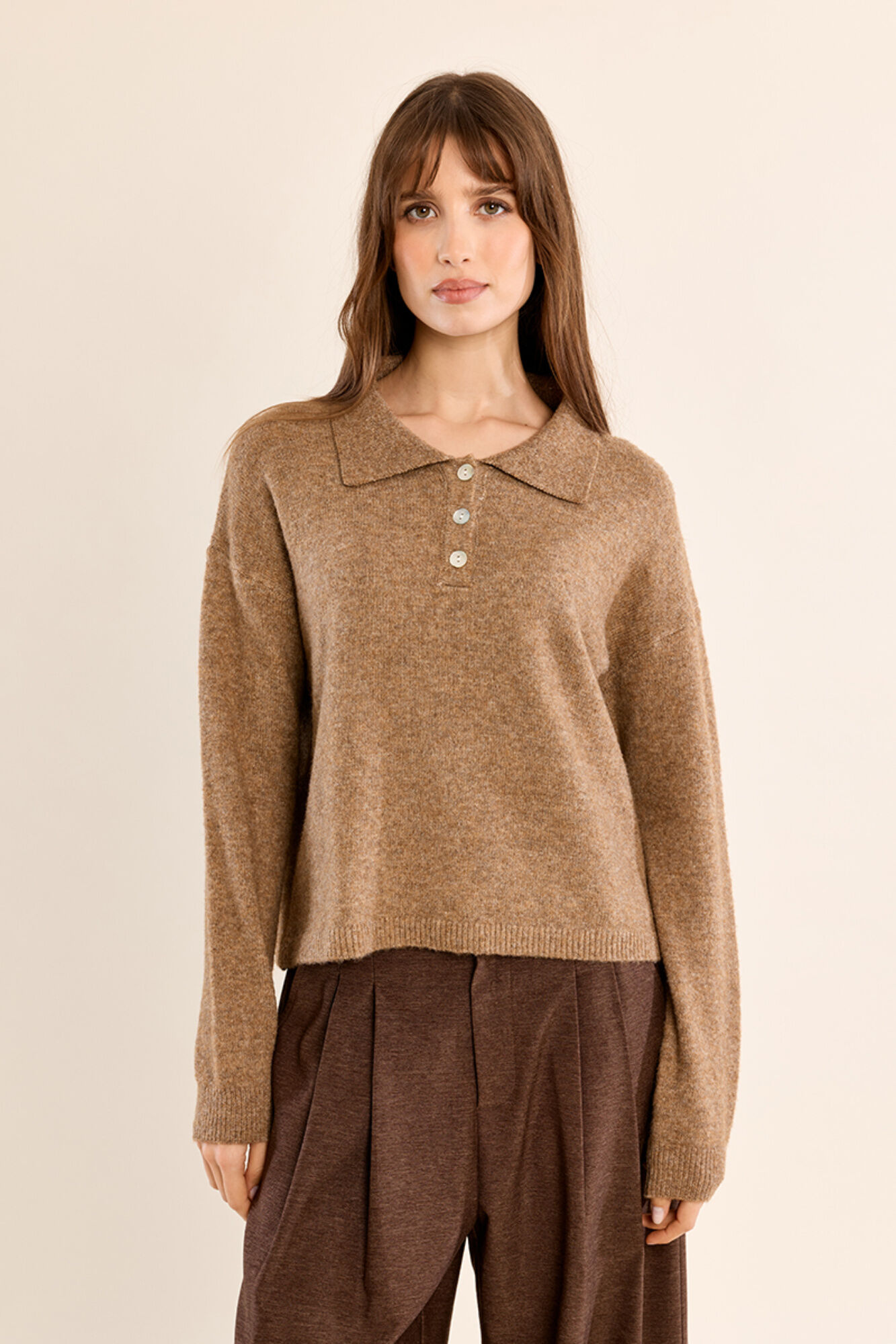 Molly Bracken Camisola e gola com aba