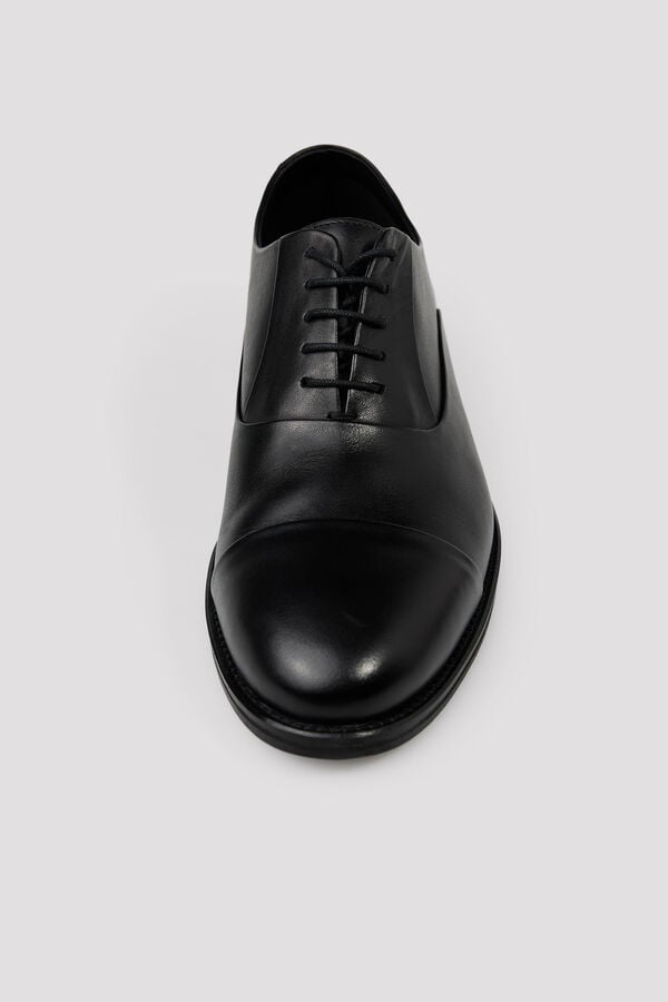 Cortefiel Zapato Oxford vestir Negro