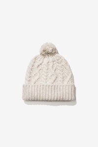 Vilanova Boné de malha com pompom