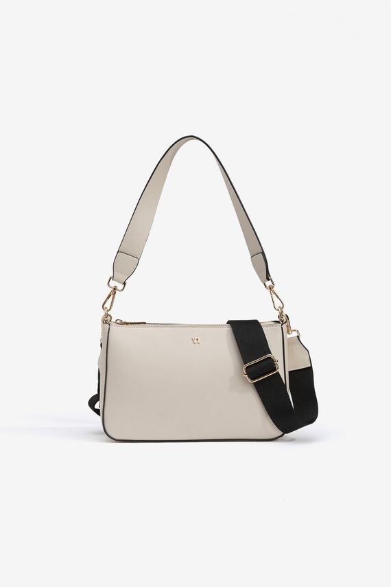 Bolso Bandolera con Efecto Piel