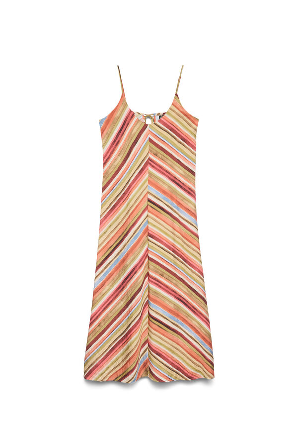 Vero Moda Ankle-length strap dress Orange