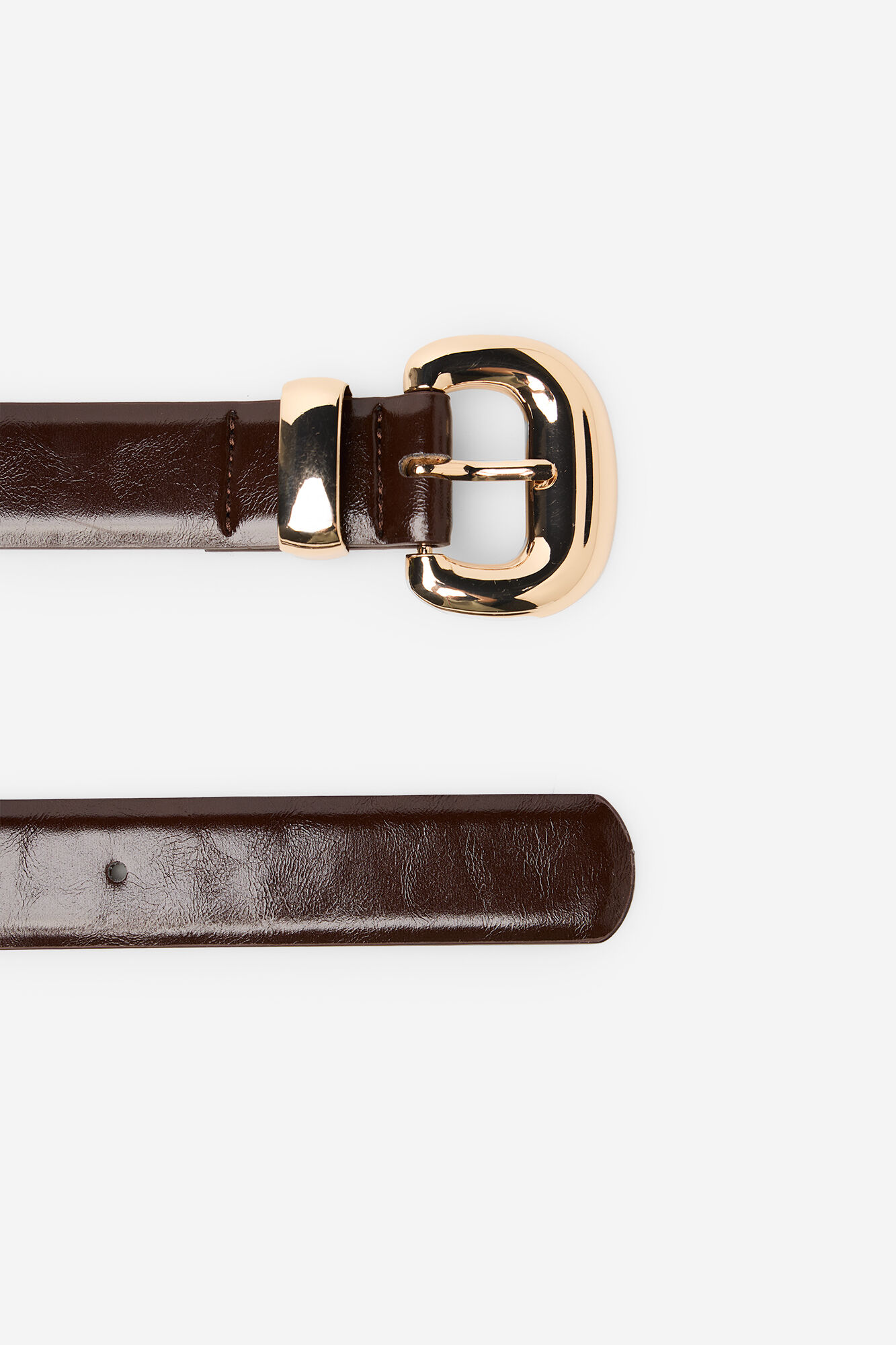 Cortefiel Puffy buckle belt