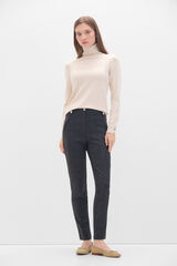 Cortefiel Ponte Roma trousers Printed grey