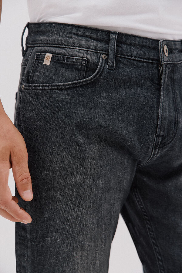 Cortefiel Regular fit jeans Grey