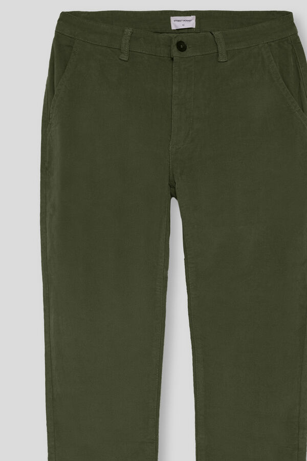 Street Monkey Calça de veludo cotelê  Verde